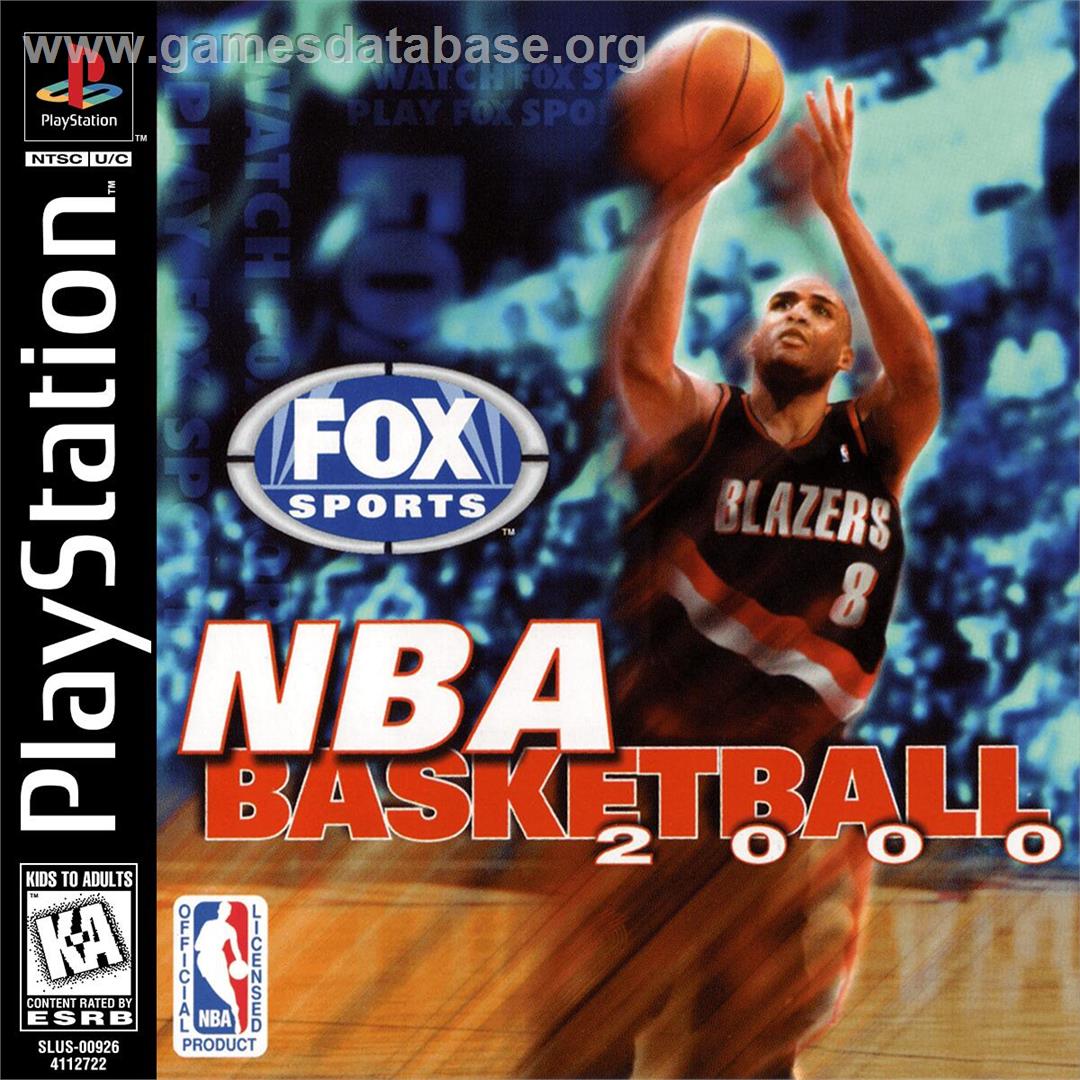Nba Basketball 2000 - Sony Playstation - Artwork - Box