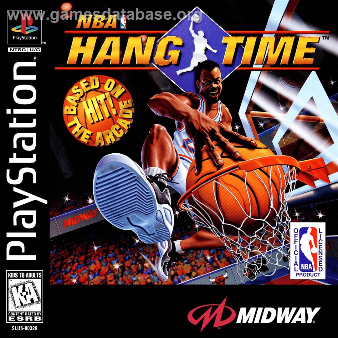 Nba Hangtime - Sony Playstation - Artwork - Box