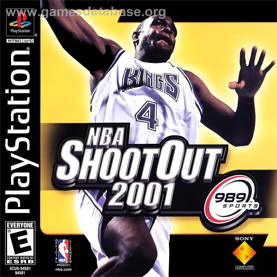 Nba Shoot Out 2001 - Sony Playstation - Artwork - Box