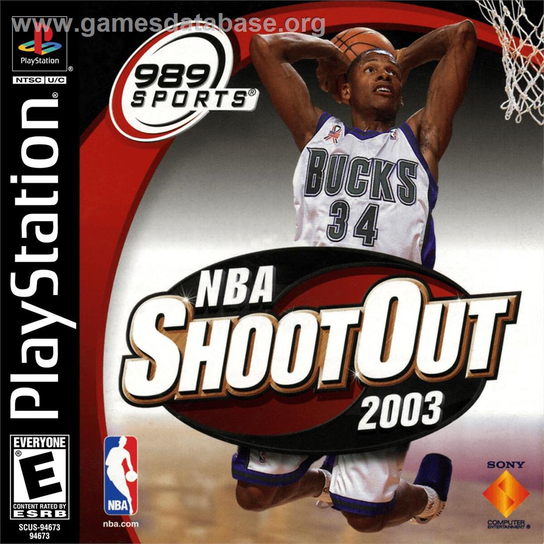 Nba Shootout 2003 - Sony Playstation - Artwork - Box