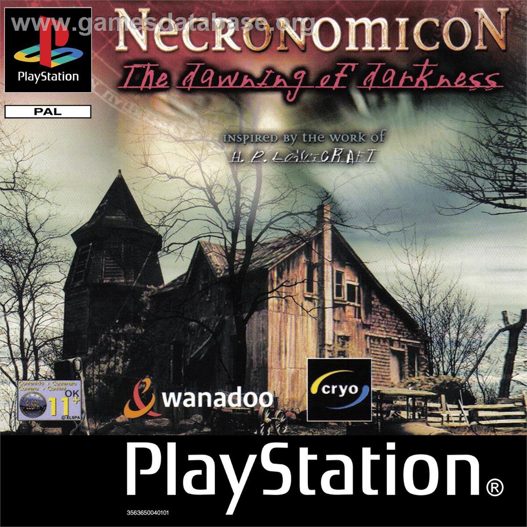 Necronomicon - The Dawning Of Darkness - Sony Playstation - Artwork - Box