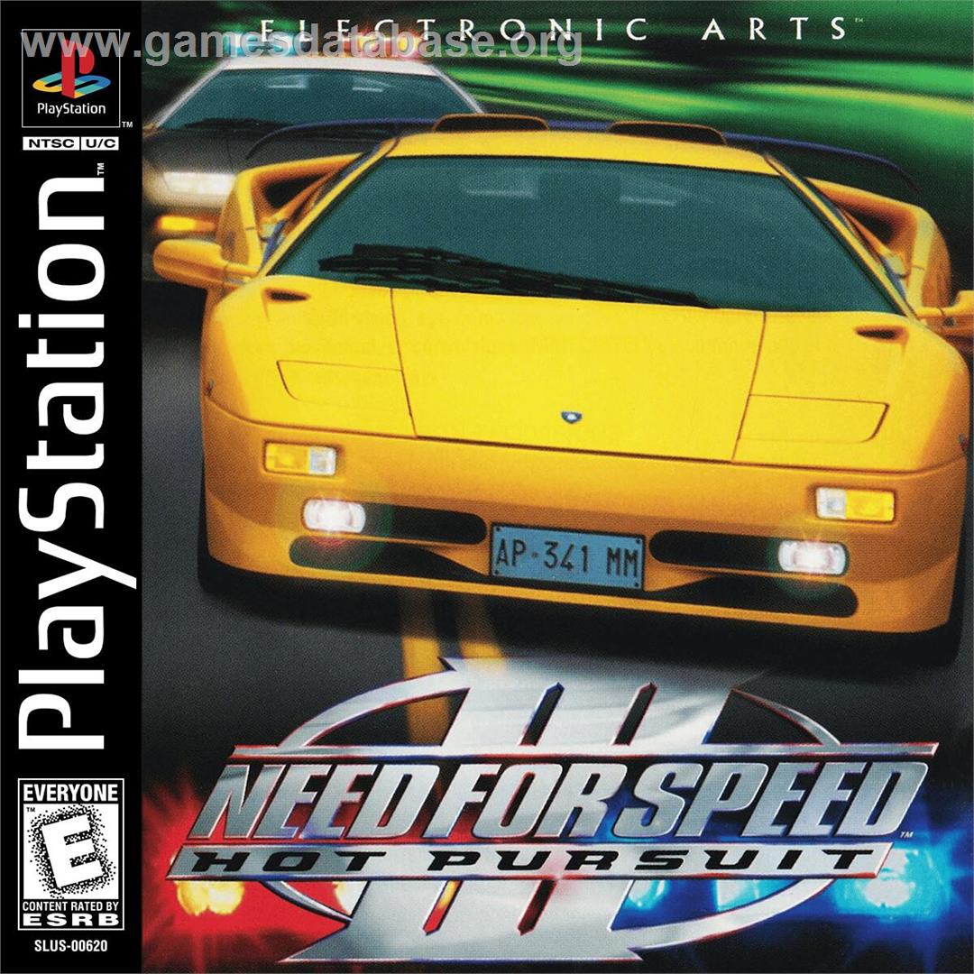 Need For Speed 3 - Hot Pursuit - Sony Playstation - Artwork - Box