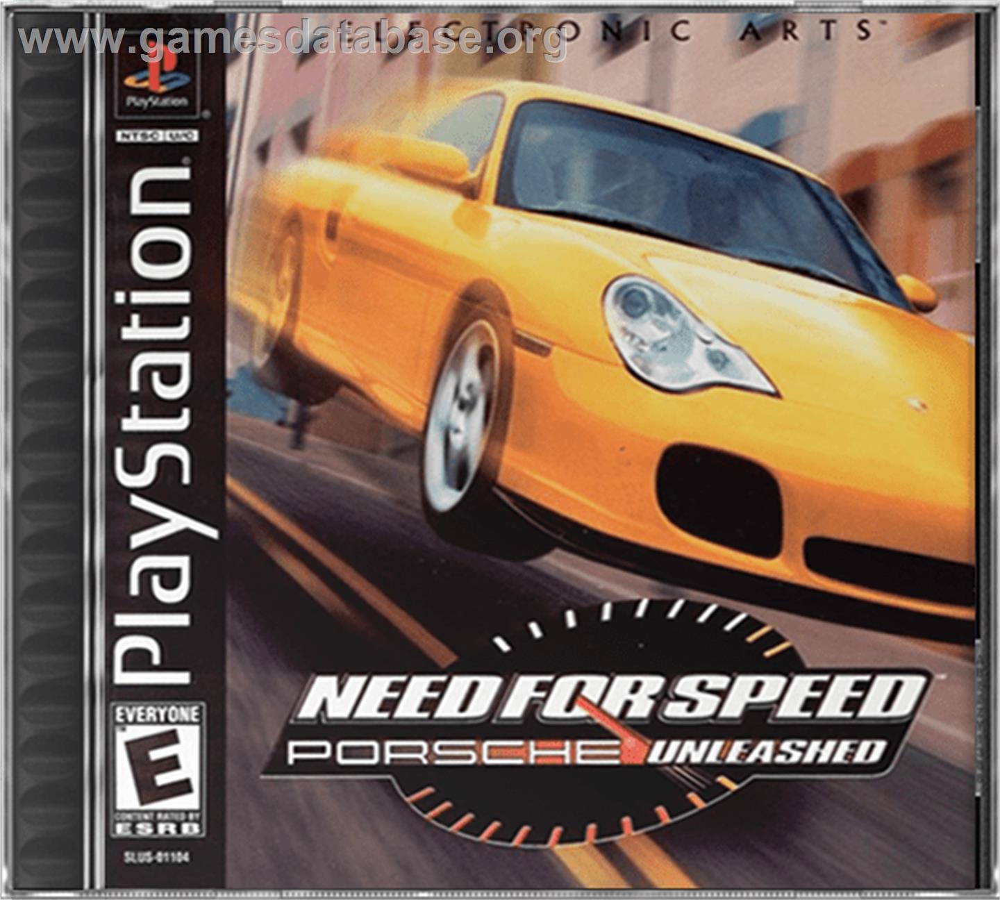 Need for Speed: Porsche Unleashed - Sony Playstation - Artwork - Box