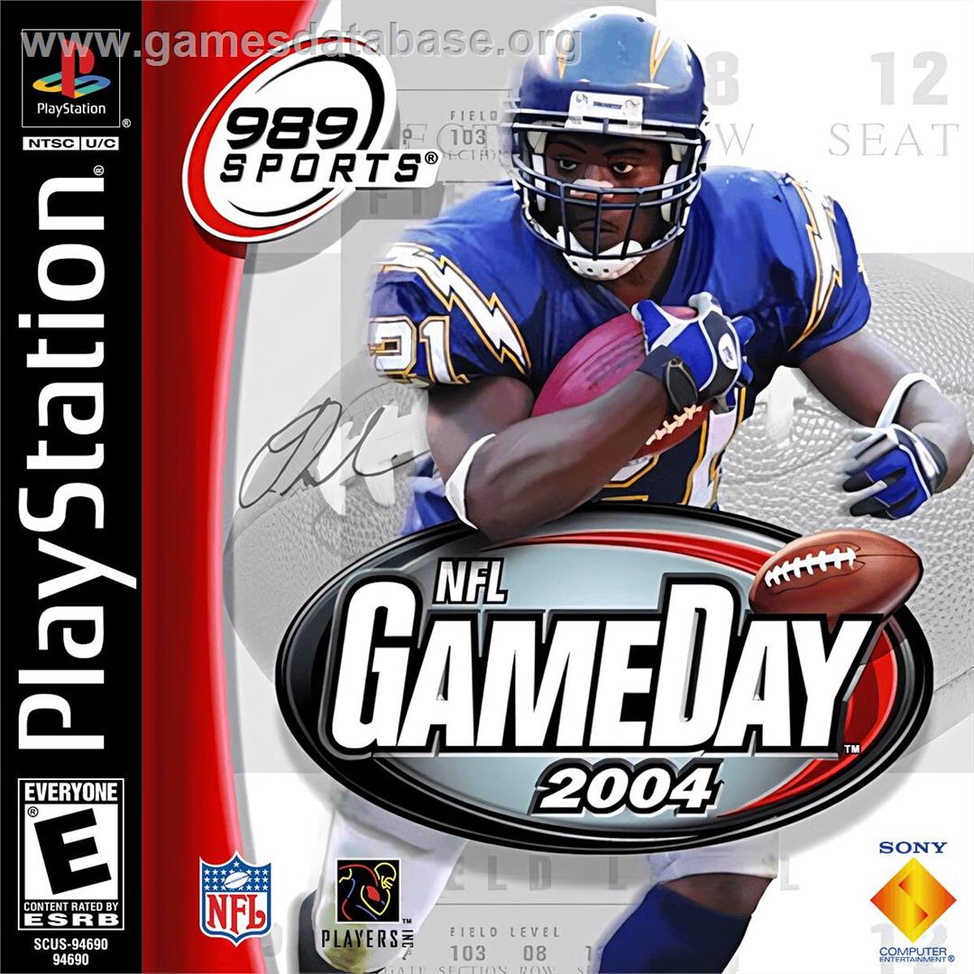 Nfl Gameday 2004 - Sony Playstation - Artwork - Box