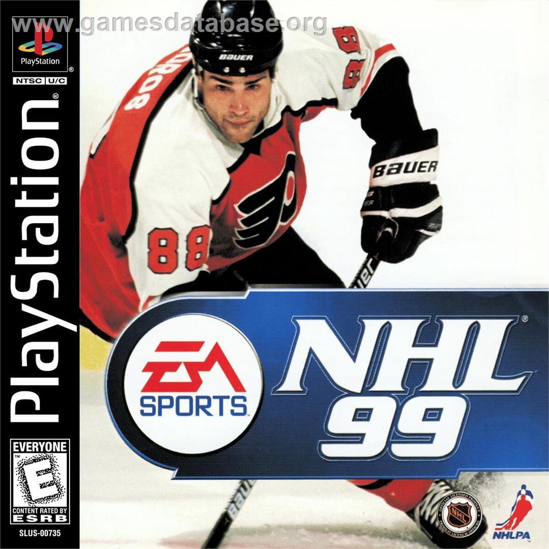 Nhl 99 - Sony Playstation - Artwork - Box