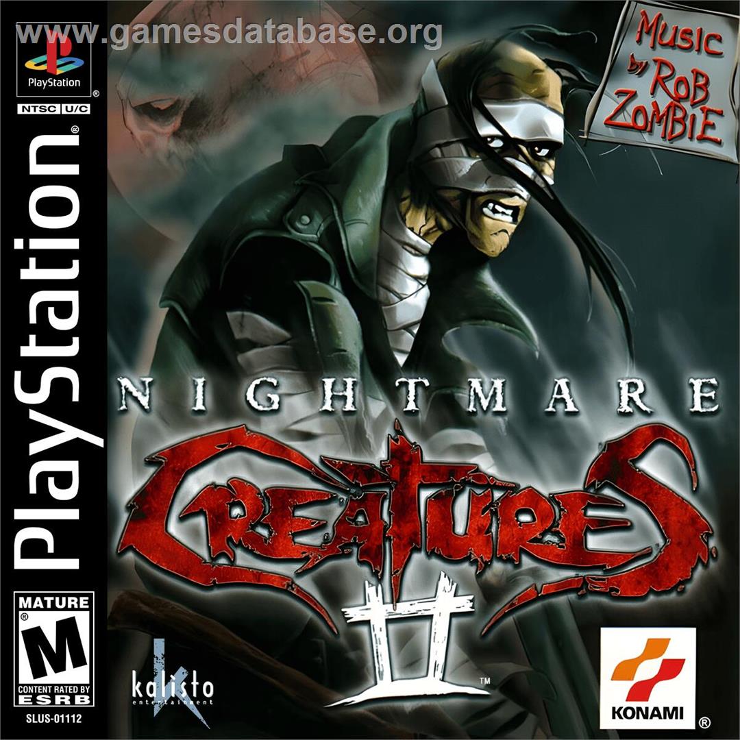 Nightmare Creatures 2 - Sony Playstation - Artwork - Box