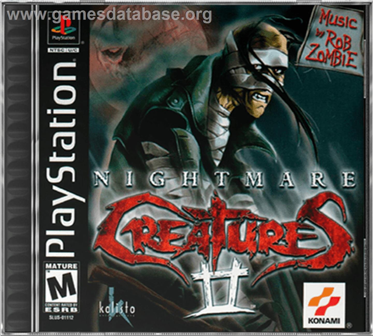 Nightmare Creatures II - Sony Playstation - Artwork - Box