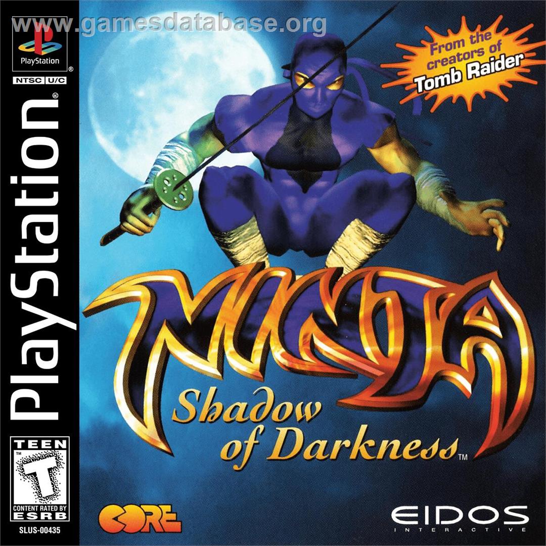 Ninja Shadow Of Darkness - Sony Playstation - Artwork - Box