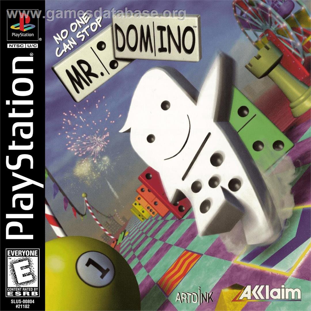 No One Can Stop Mr. Domino - Sony Playstation - Artwork - Box