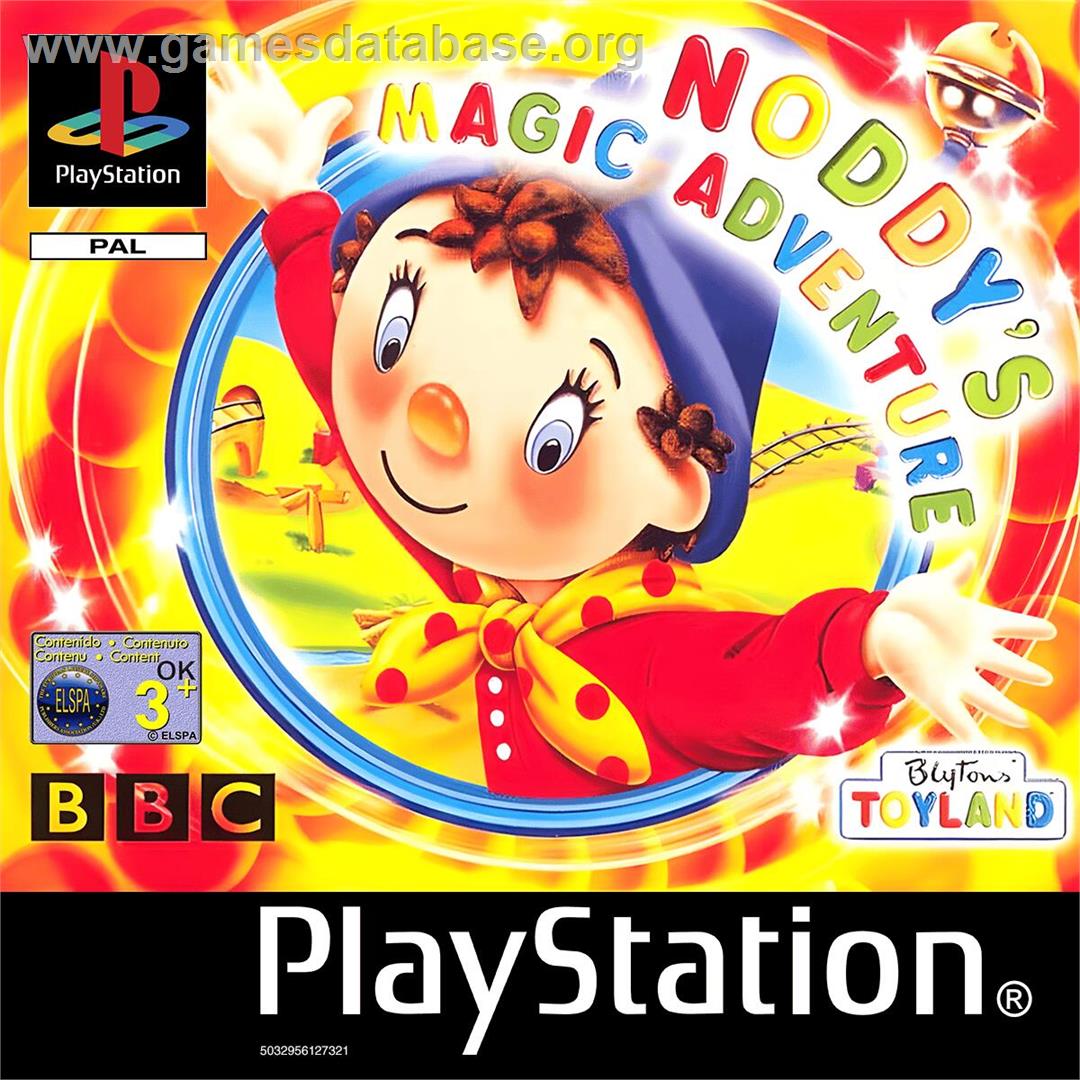 Noddy's Magic Adventure - Sony Playstation - Artwork - Box