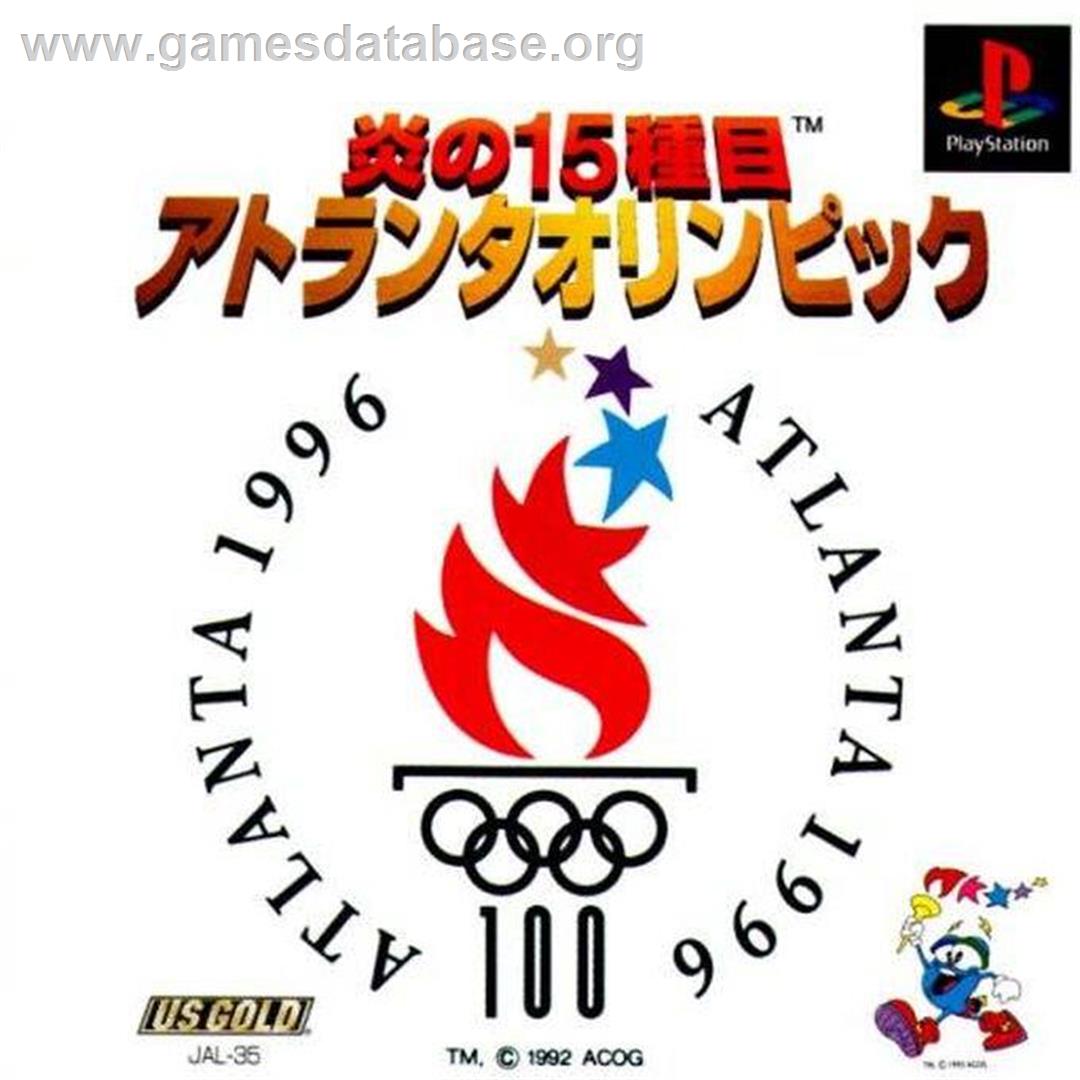 Olympic Games - Atlanta 1996 - Sony Playstation - Artwork - Box