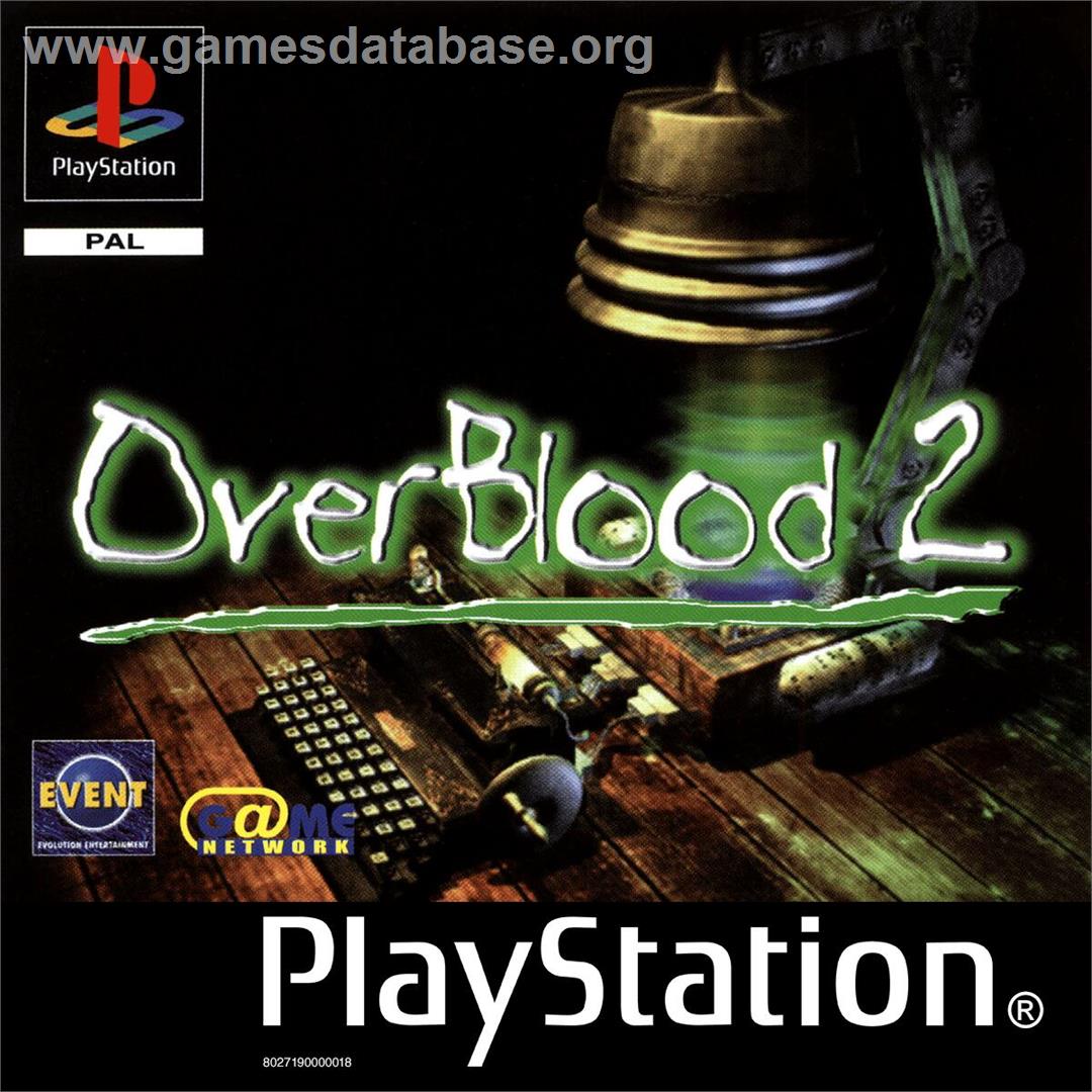 Overblood 2 - Sony Playstation - Artwork - Box