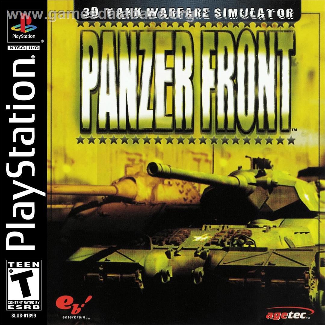 Panzer Front - Sony Playstation - Artwork - Box