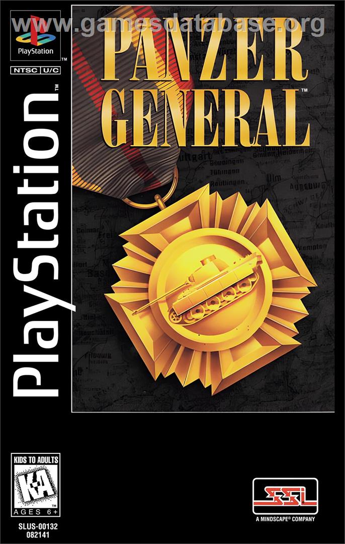 Panzer General - Sony Playstation - Artwork - Box