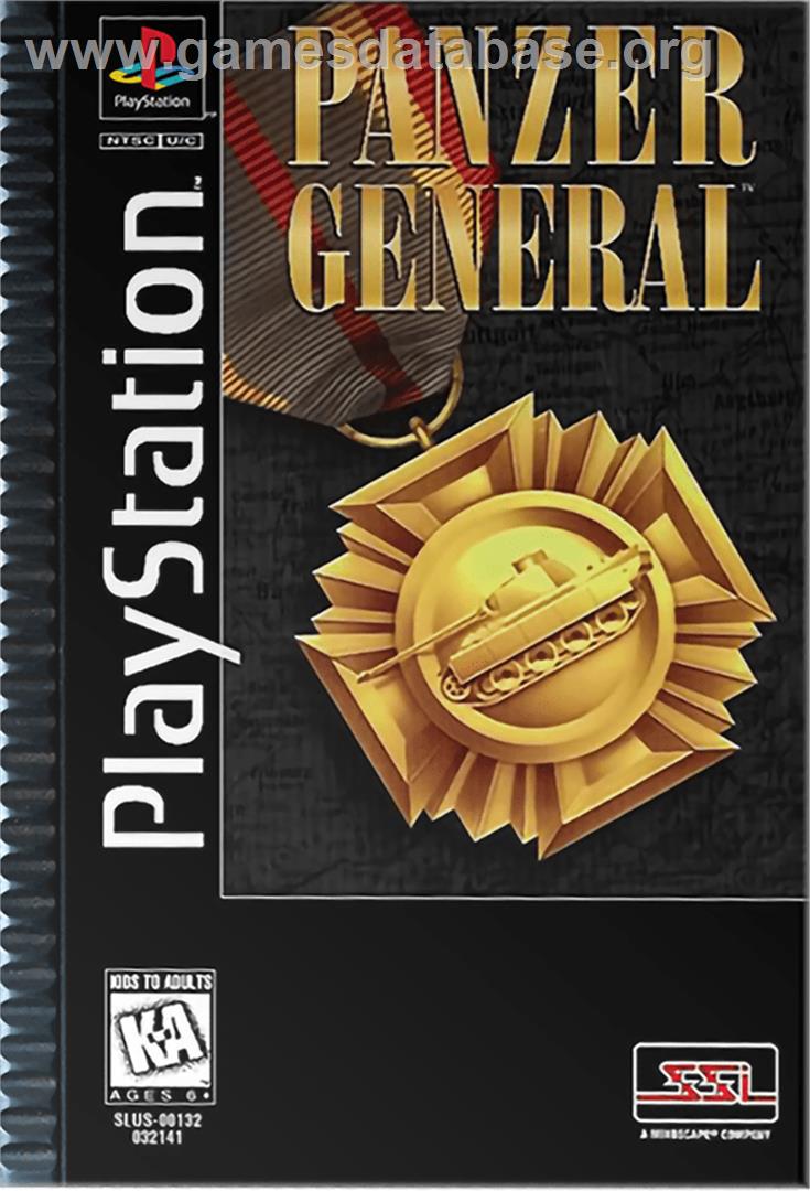 Panzer General - Sony Playstation - Artwork - Box
