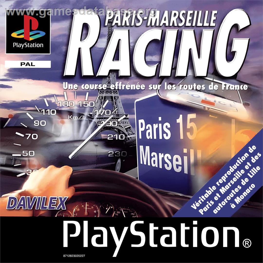 Paris-marseille Racing - Sony Playstation - Artwork - Box