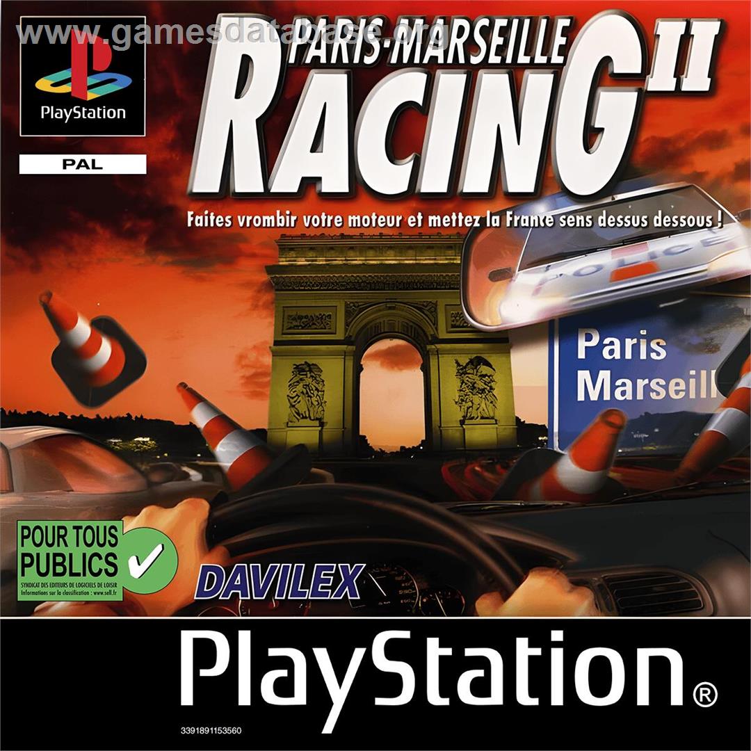 Paris-marseille Racing 2 - Sony Playstation - Artwork - Box