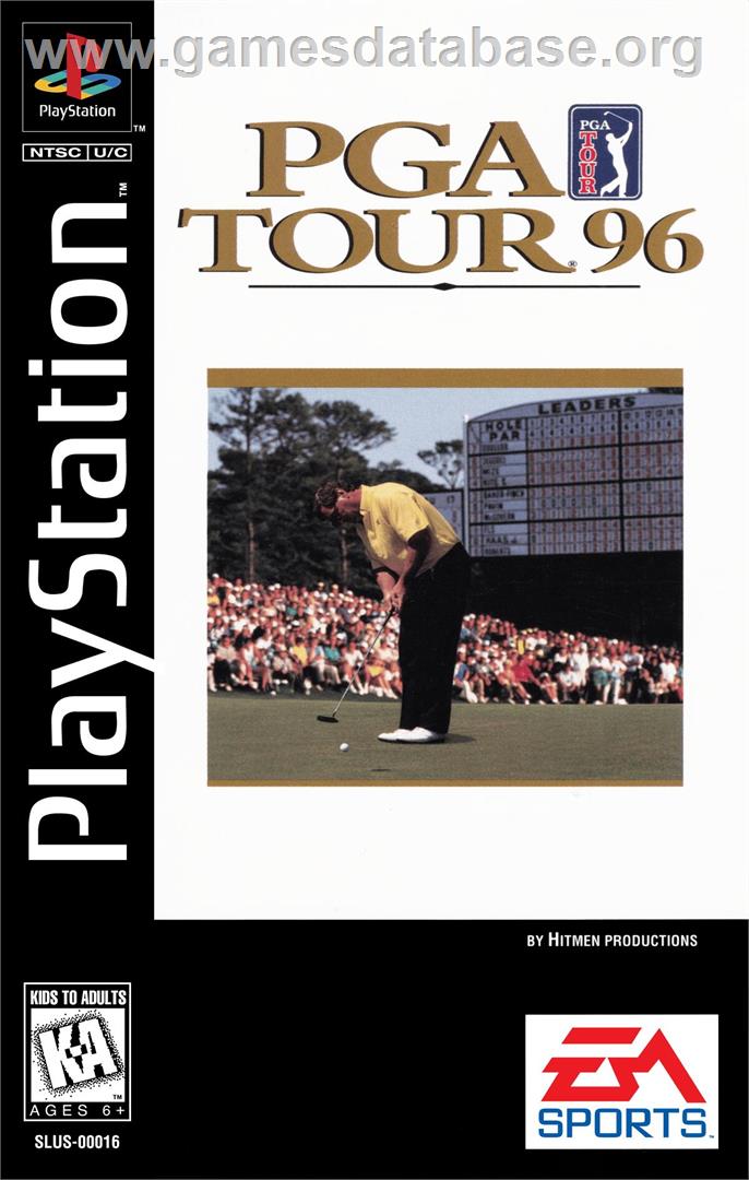 Pga Tour 96 - Sony Playstation - Artwork - Box