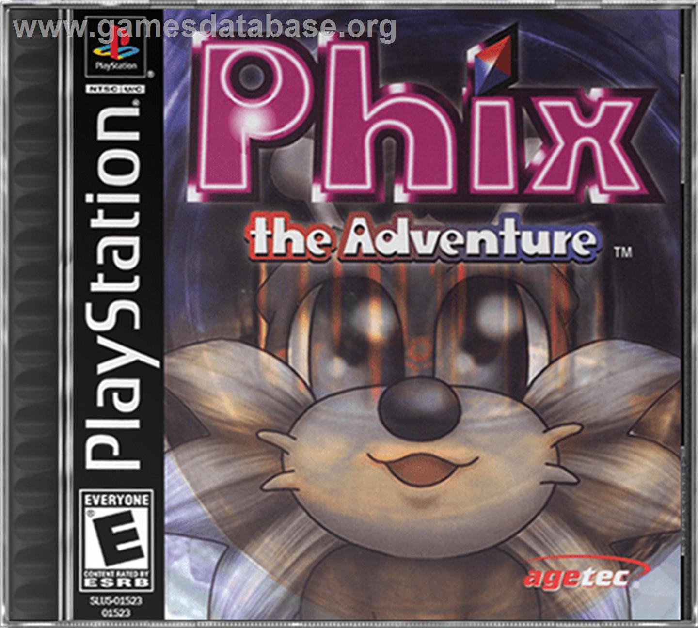 Phix: The Adventure - Sony Playstation - Artwork - Box