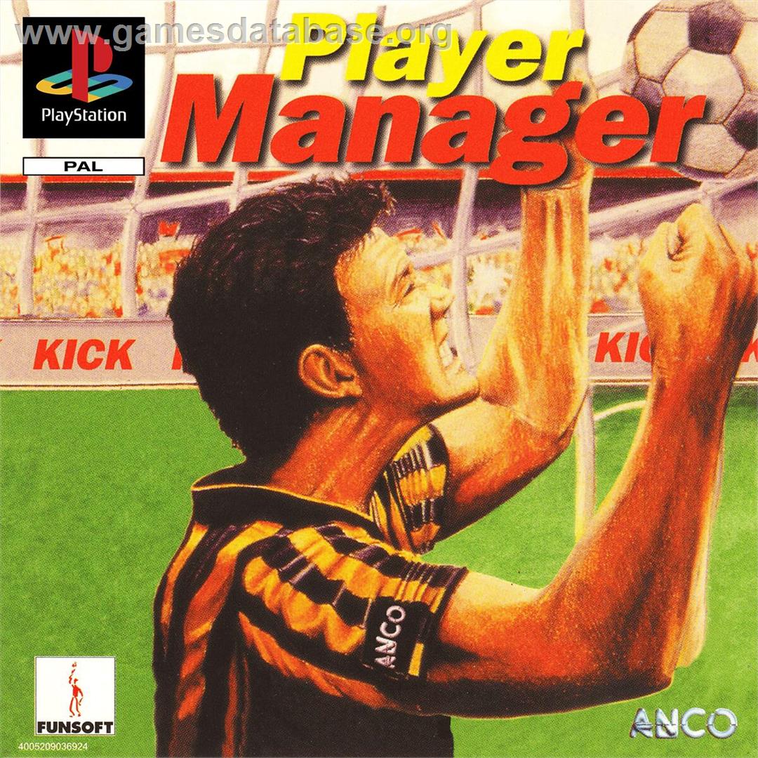 Player Manager - Sony Playstation - Artwork - Box