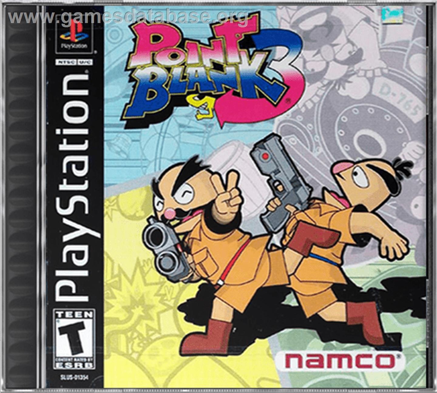 Point Blank 3 - Sony Playstation - Artwork - Box
