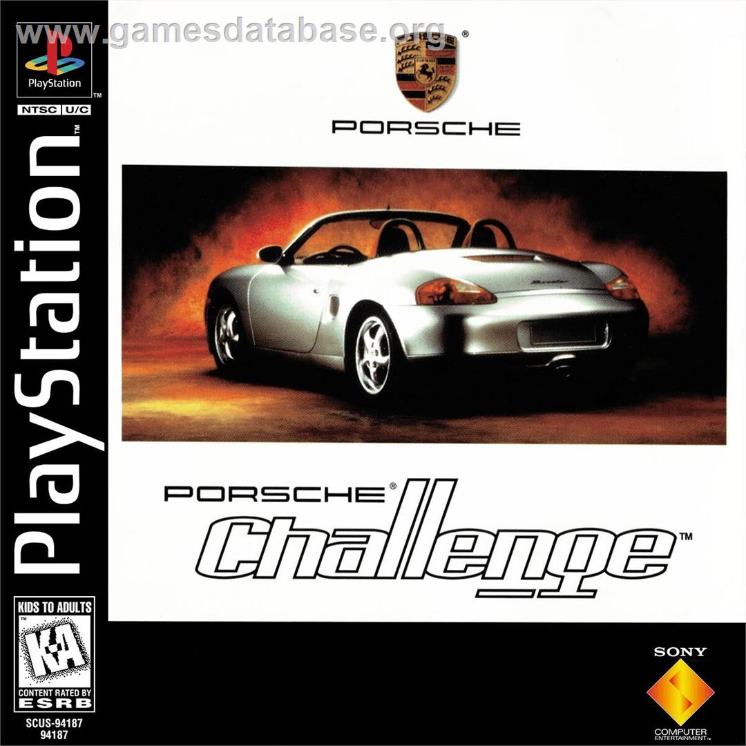 Porsche Challenge - Sony Playstation - Artwork - Box