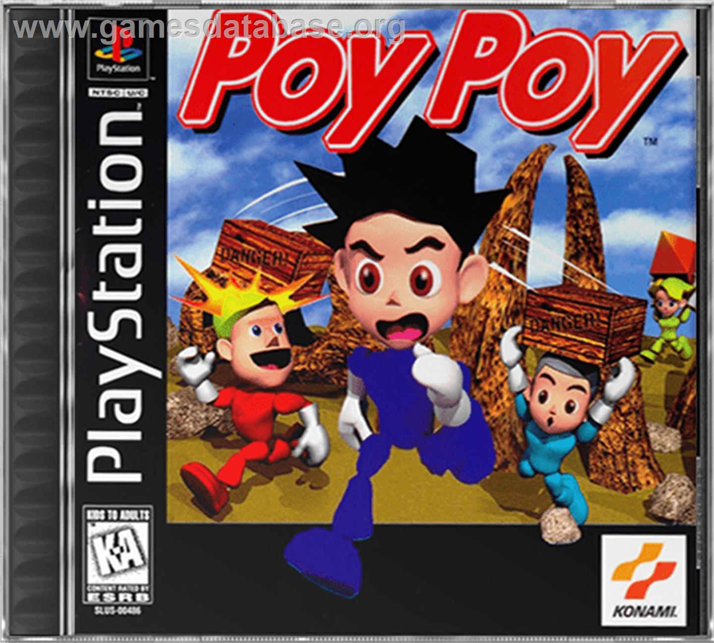 Poy Poy - Sony Playstation - Artwork - Box