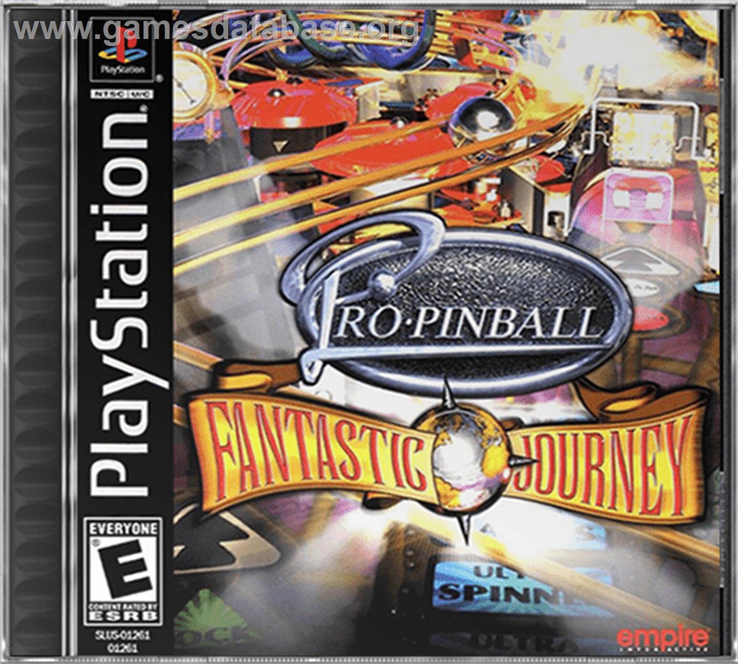 Pro Pinball: Fantastic Journey - Sony Playstation - Artwork - Box