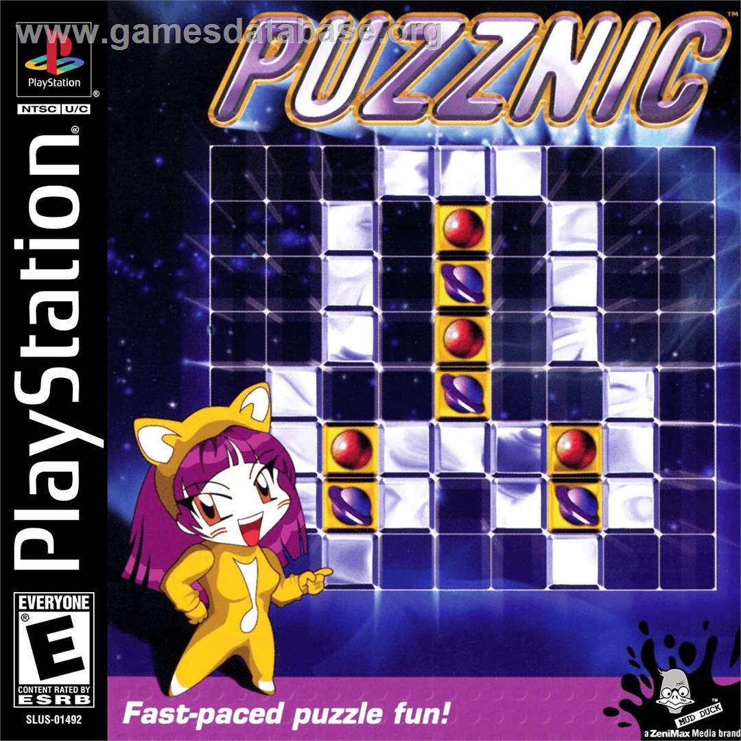Puzznic - Sony Playstation - Artwork - Box