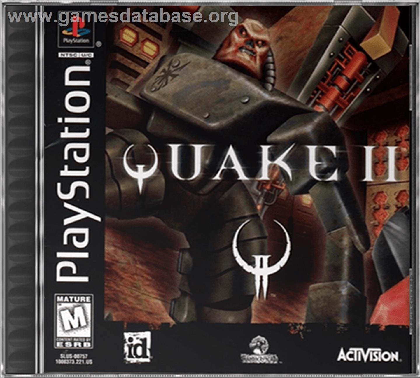 Quake II - Sony Playstation - Artwork - Box