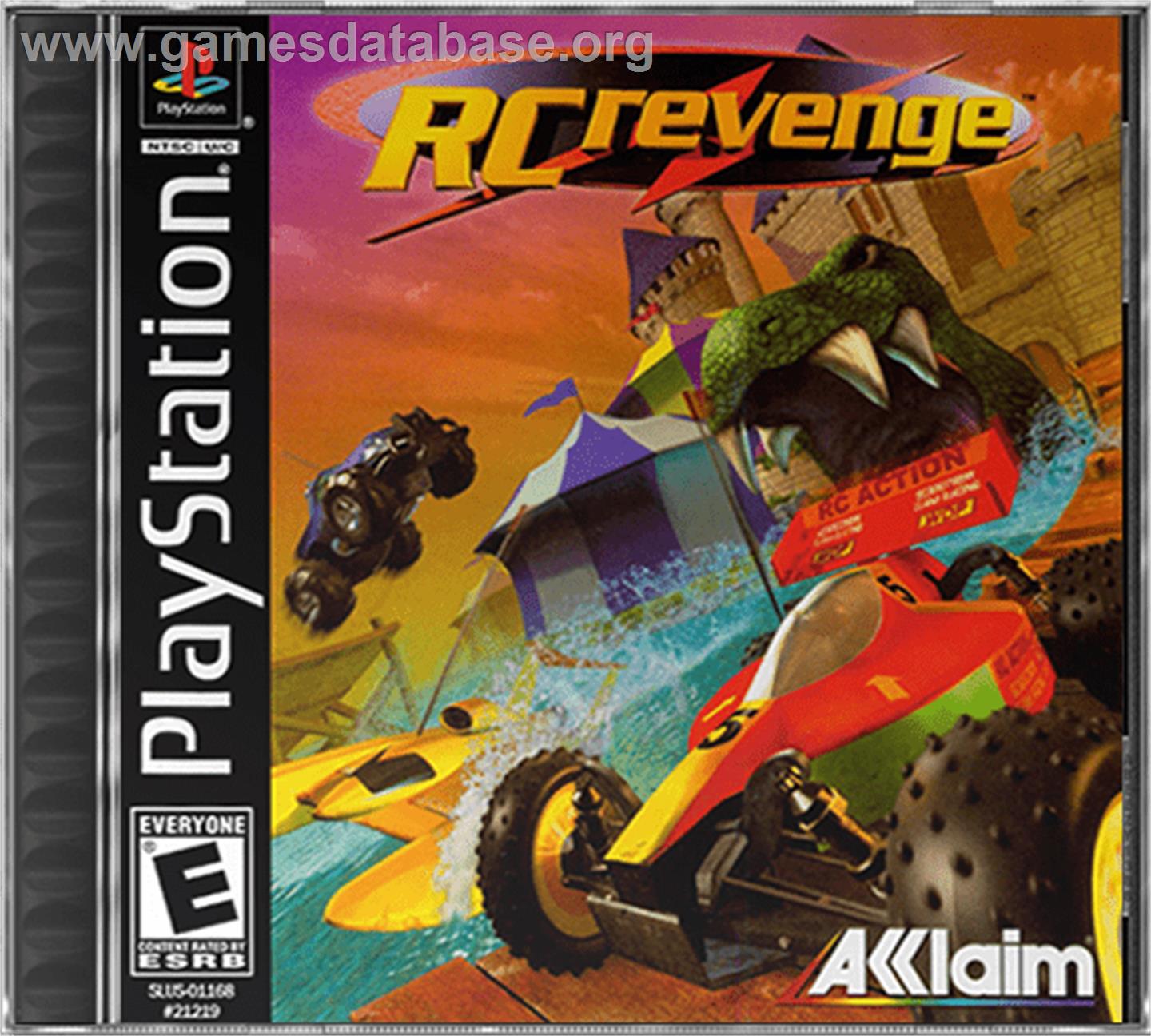 RC Revenge - Sony Playstation - Artwork - Box