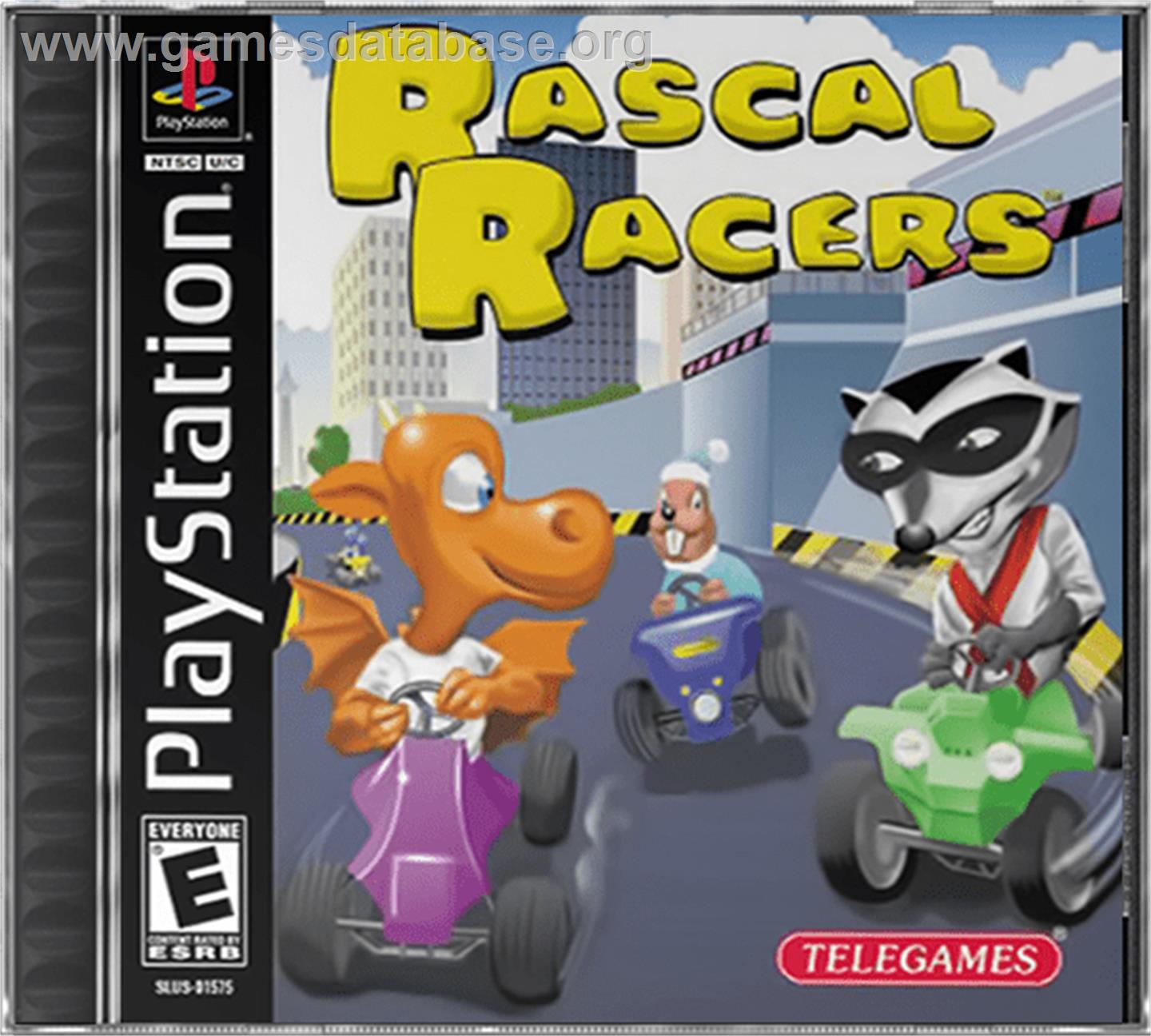 Rascal Racers - Sony Playstation - Artwork - Box