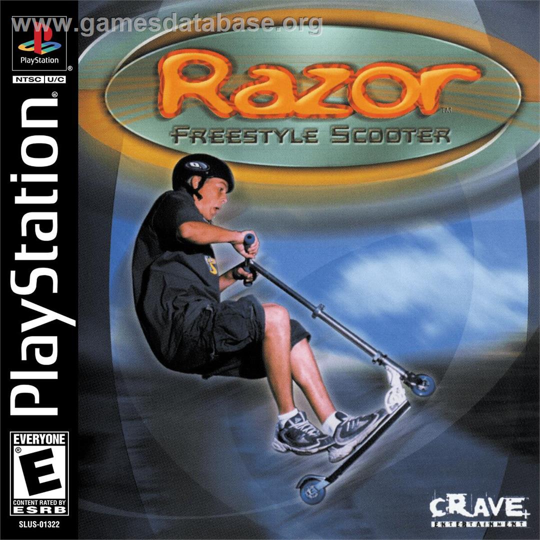 Razor Freestyle Scooter - Sony Playstation - Artwork - Box