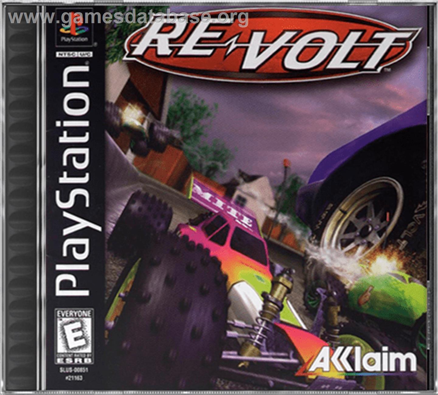 Re-Volt - Sony Playstation - Artwork - Box