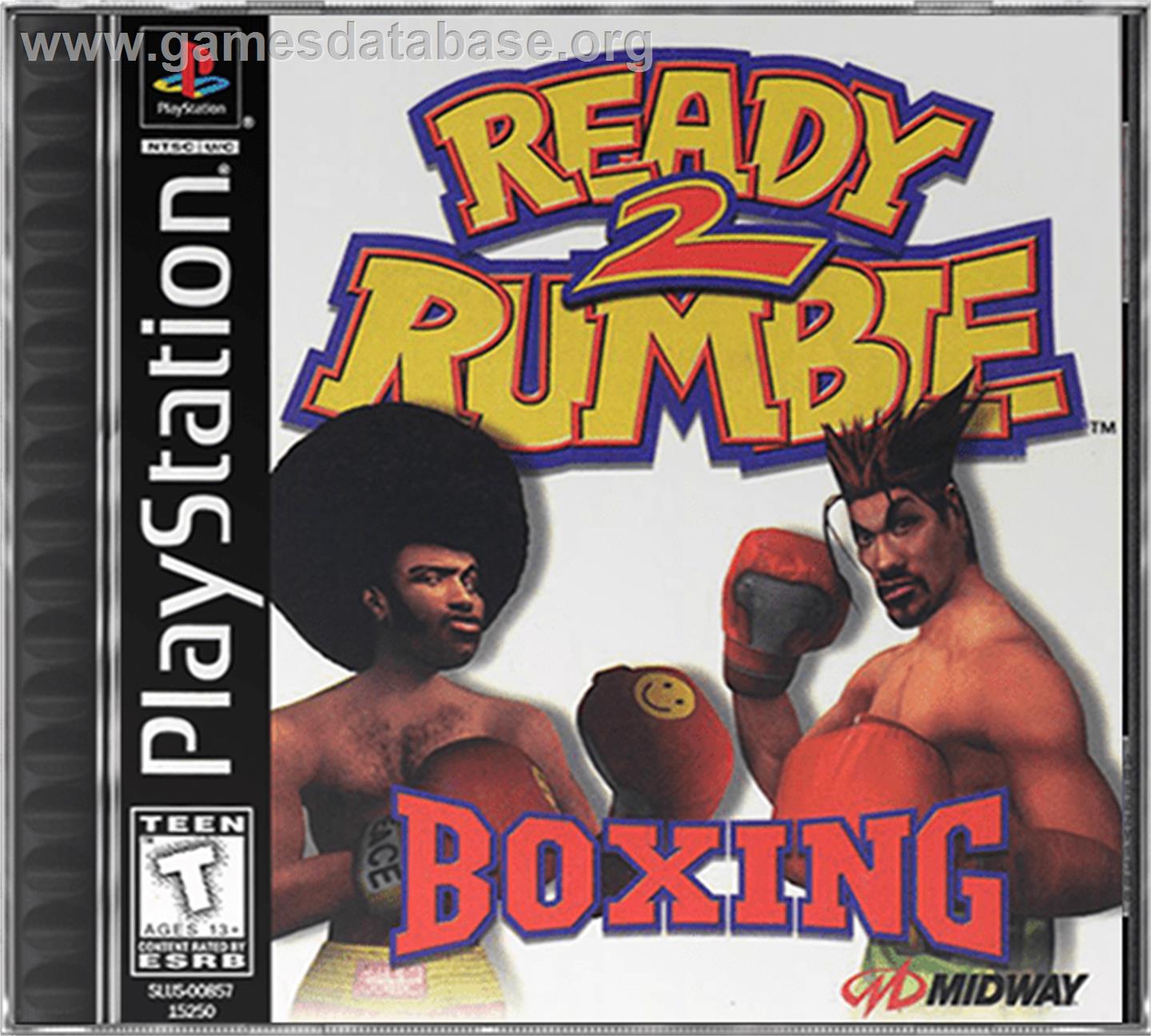 Ready 2 Rumble Boxing: Round 2 - Sony Playstation - Artwork - Box