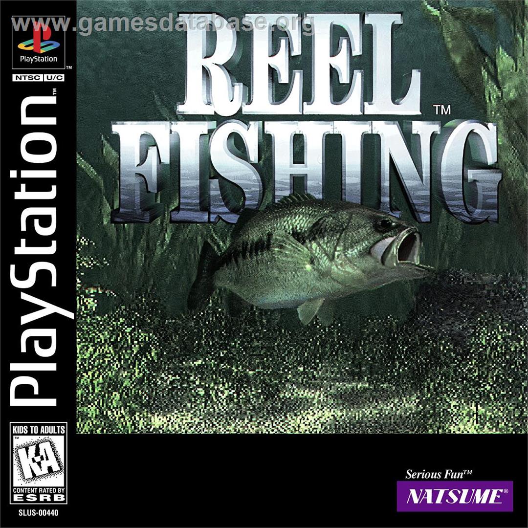 Reel Fishing - Sony Playstation - Artwork - Box