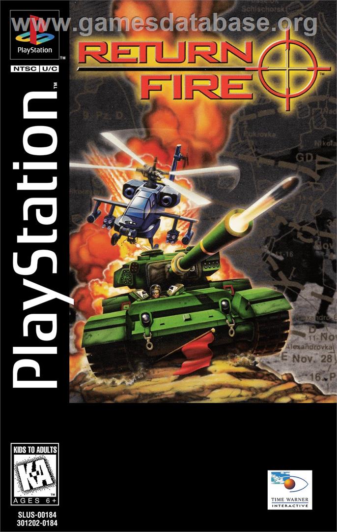 Return Fire - Sony Playstation - Artwork - Box