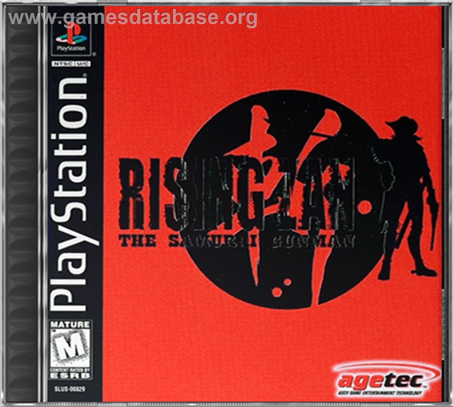 Rising Zan: The Samurai Gunman - Sony Playstation - Artwork - Box