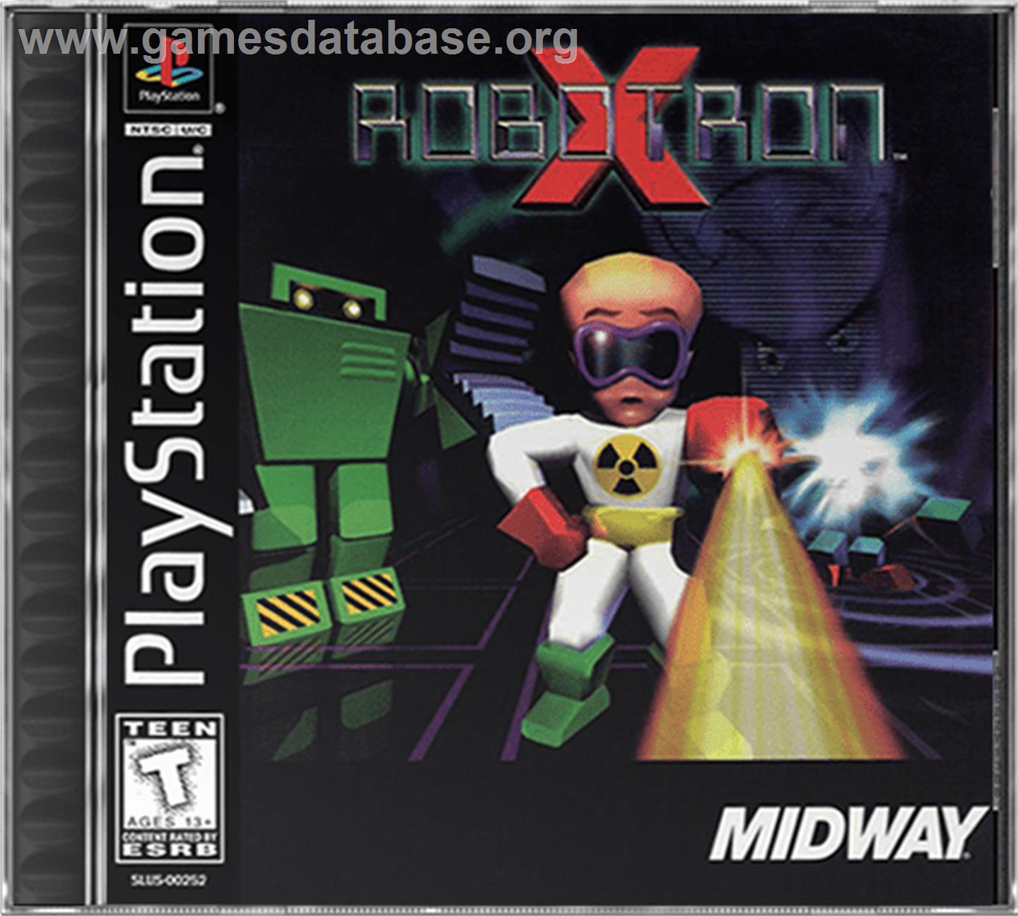 Robotron X - Sony Playstation - Artwork - Box