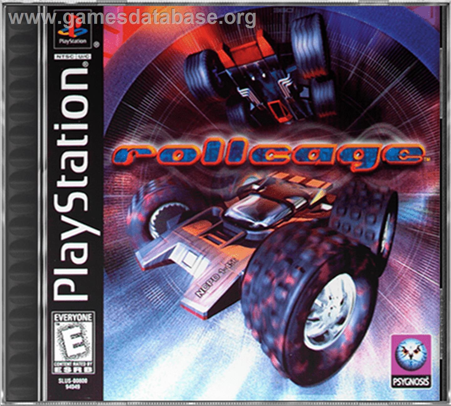 Rollcage - Sony Playstation - Artwork - Box