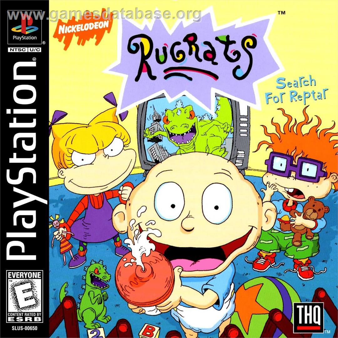 Rugrats - Search For Reptar - Sony Playstation - Artwork - Box