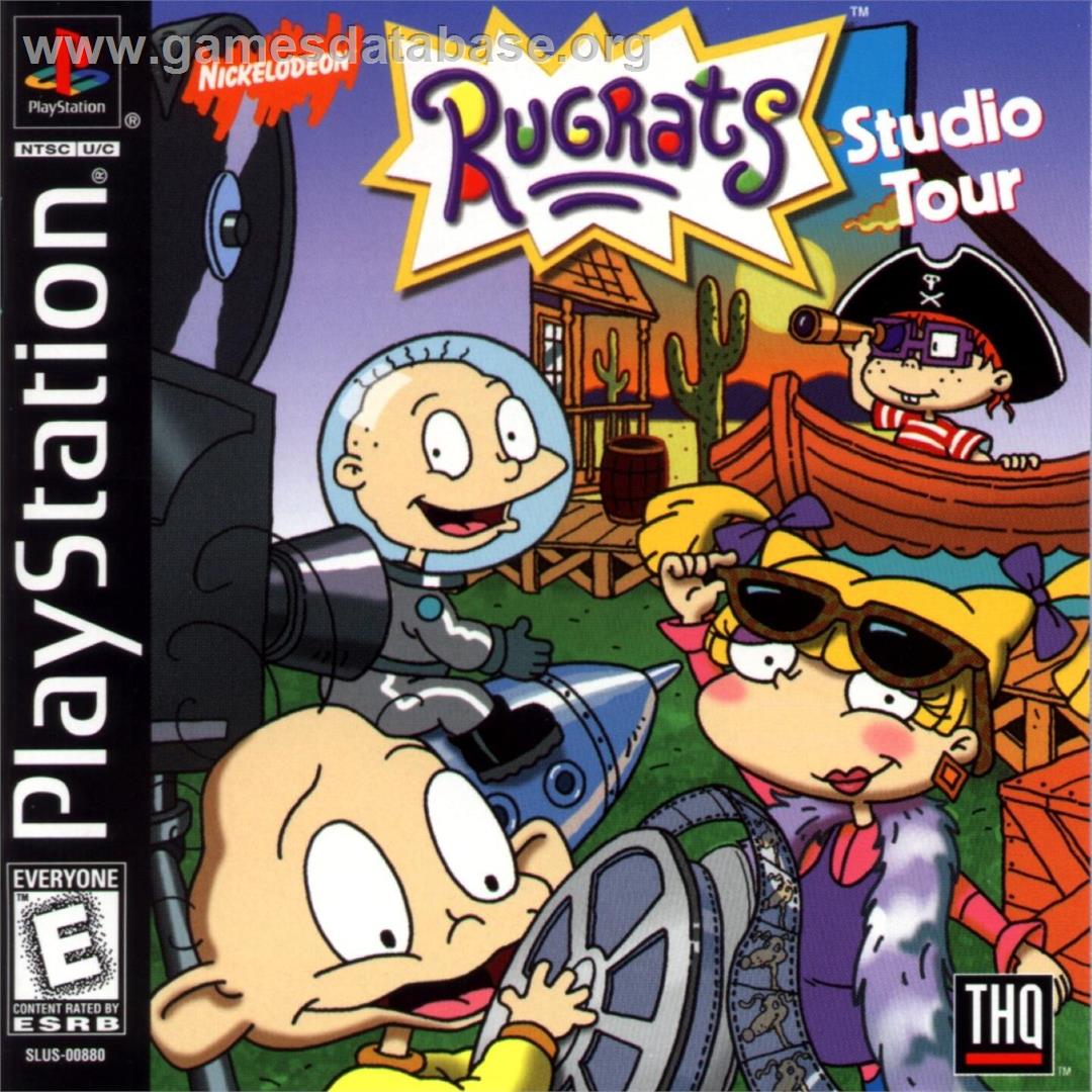 Rugrats - Studio Tour - Sony Playstation - Artwork - Box