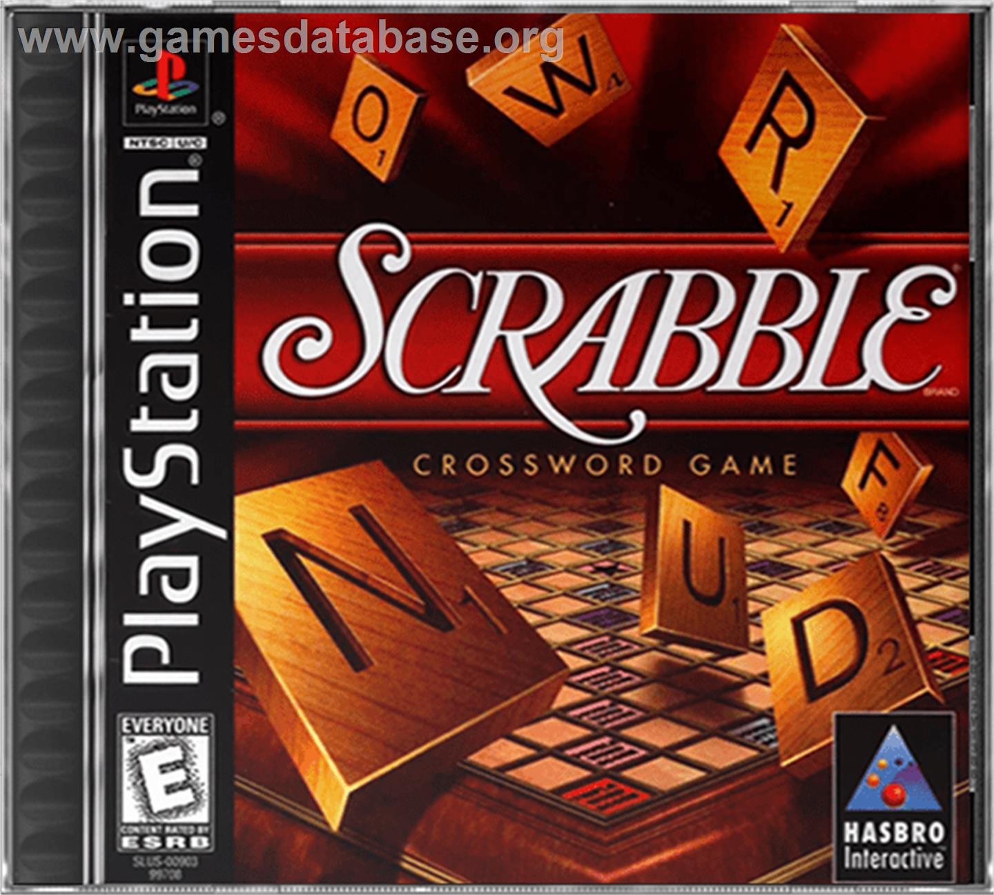 Scrabble - Sony Playstation - Artwork - Box
