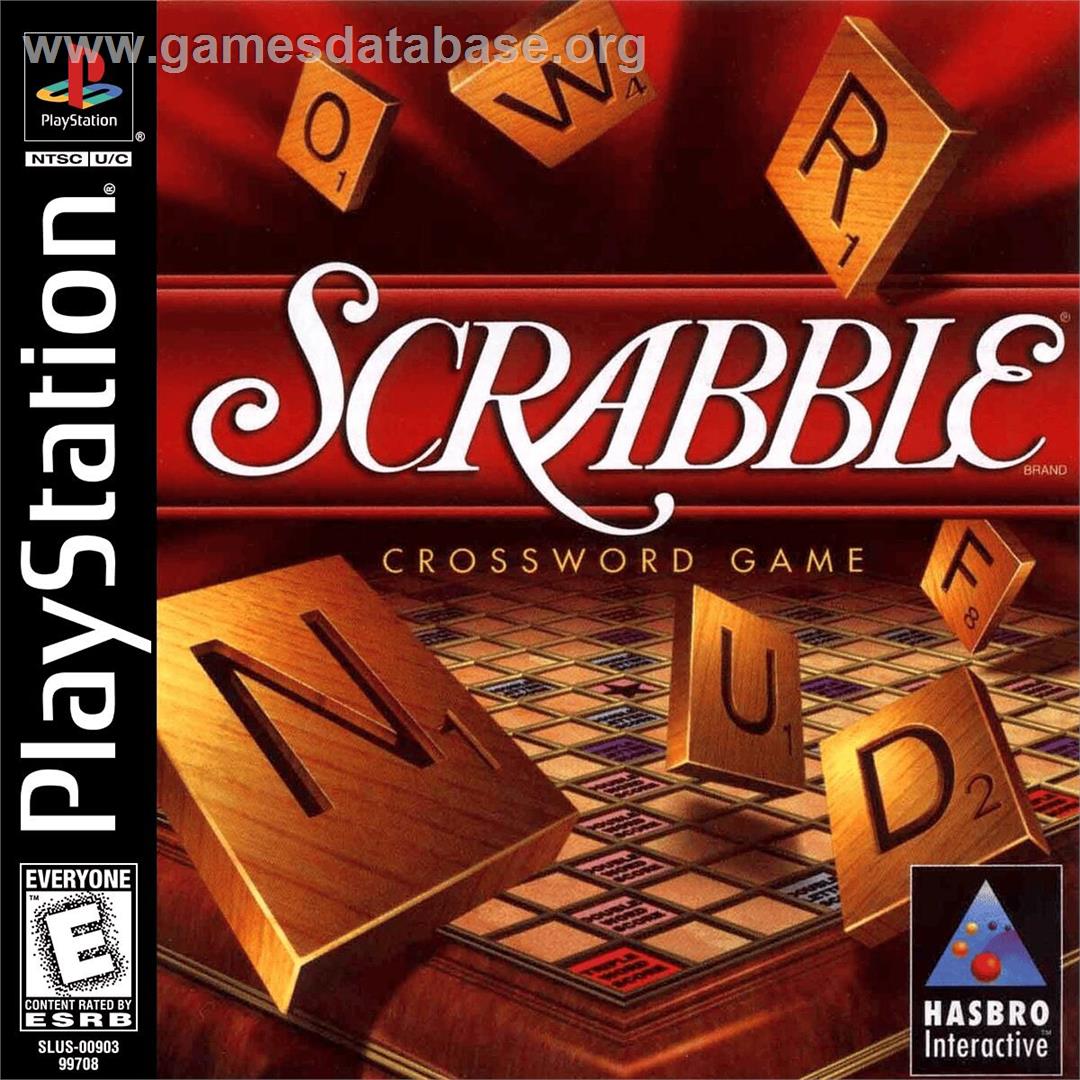 Scrabble - Sony Playstation - Artwork - Box