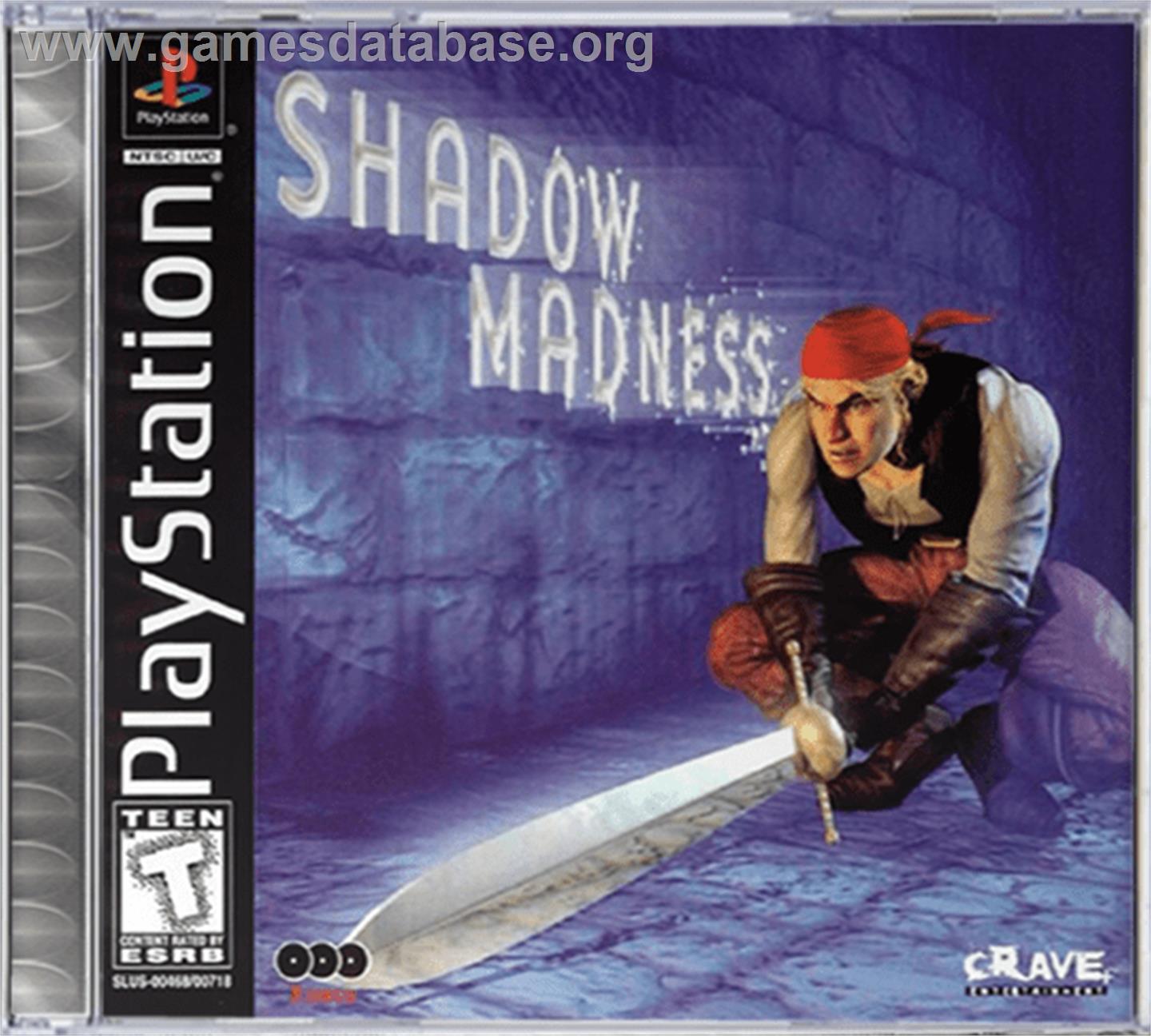Shadow Madness - Sony Playstation - Artwork - Box