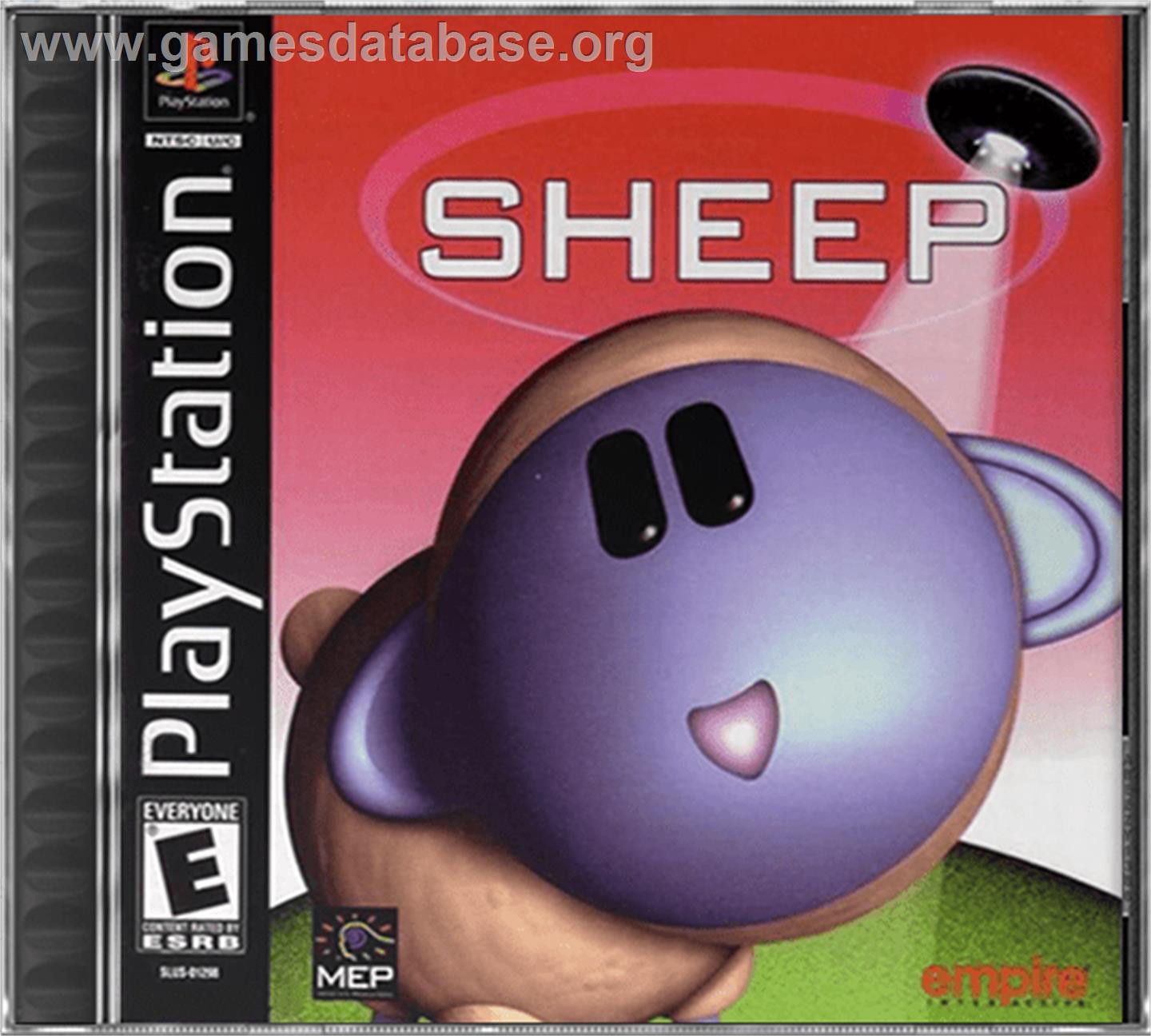 Sheep - Sony Playstation - Artwork - Box