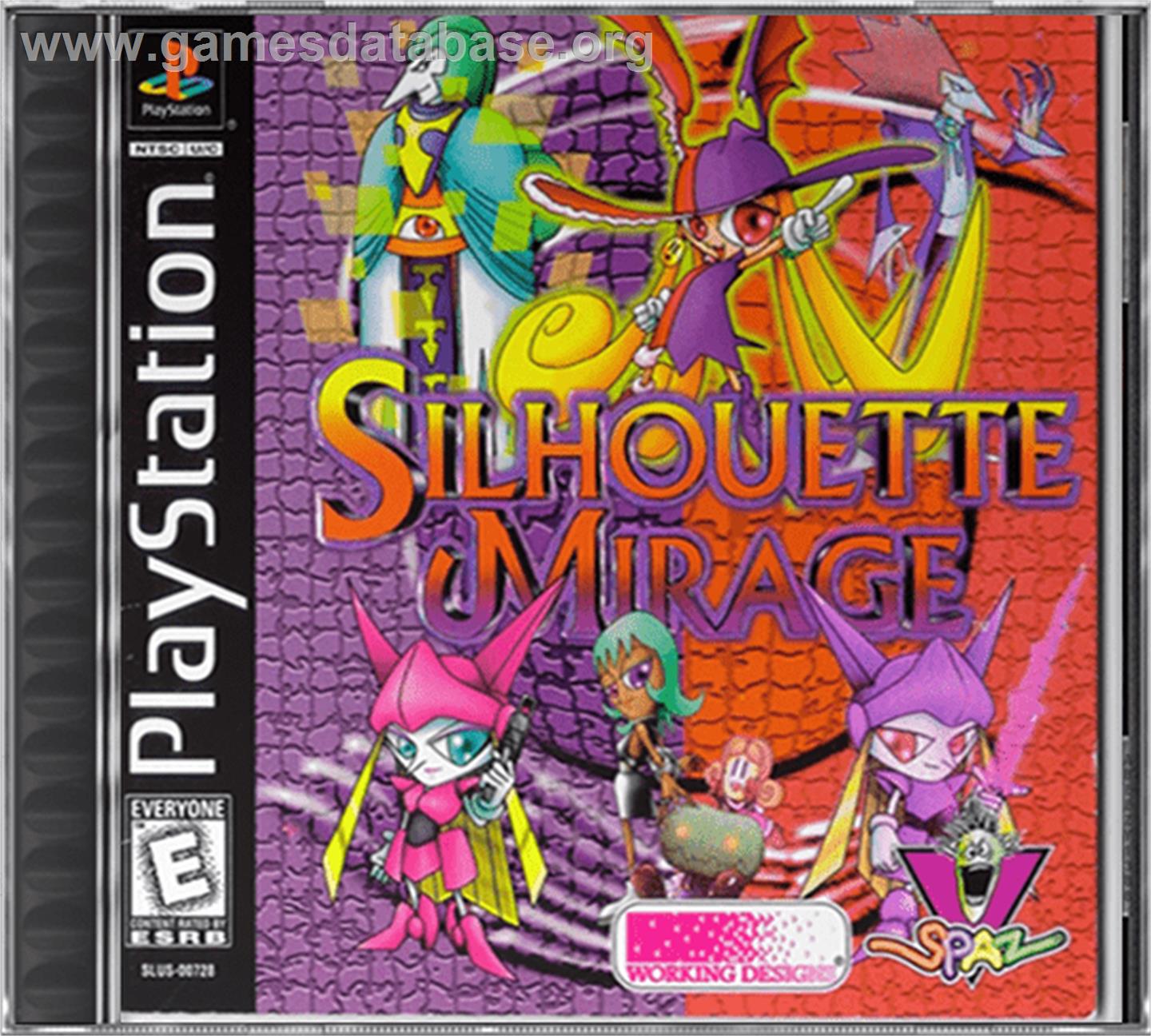 Silhouette Mirage - Sony Playstation - Artwork - Box