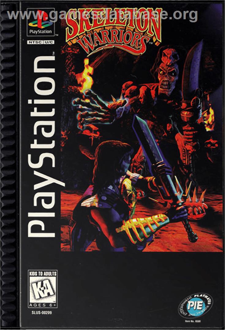 Skeleton Warriors - Sony Playstation - Artwork - Box