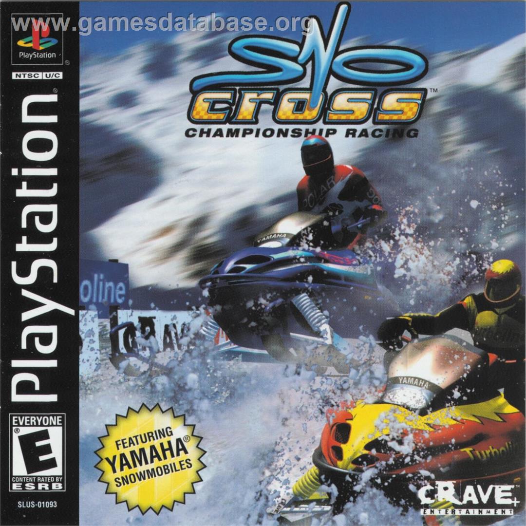 Sno-cross Championship Racing - Sony Playstation - Artwork - Box