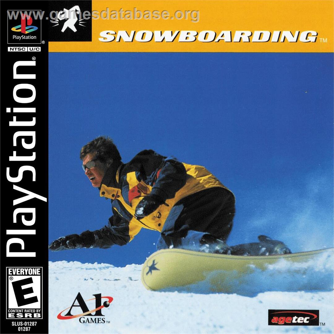 Snowboarding - Sony Playstation - Artwork - Box